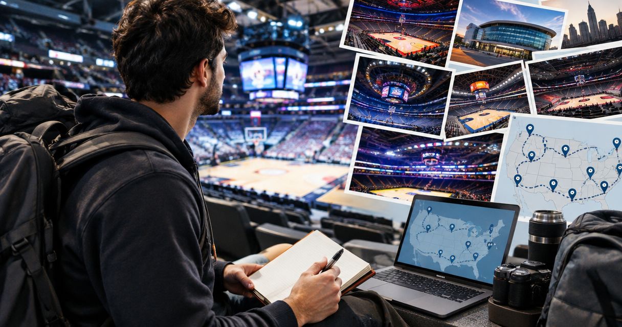 How much does it cost to visit every NBA arena in one season?