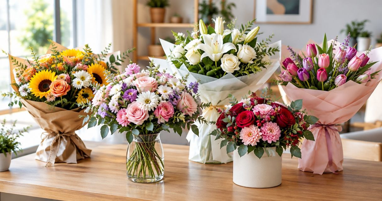 Best live flower bouquet styles for every occasion in 2026
