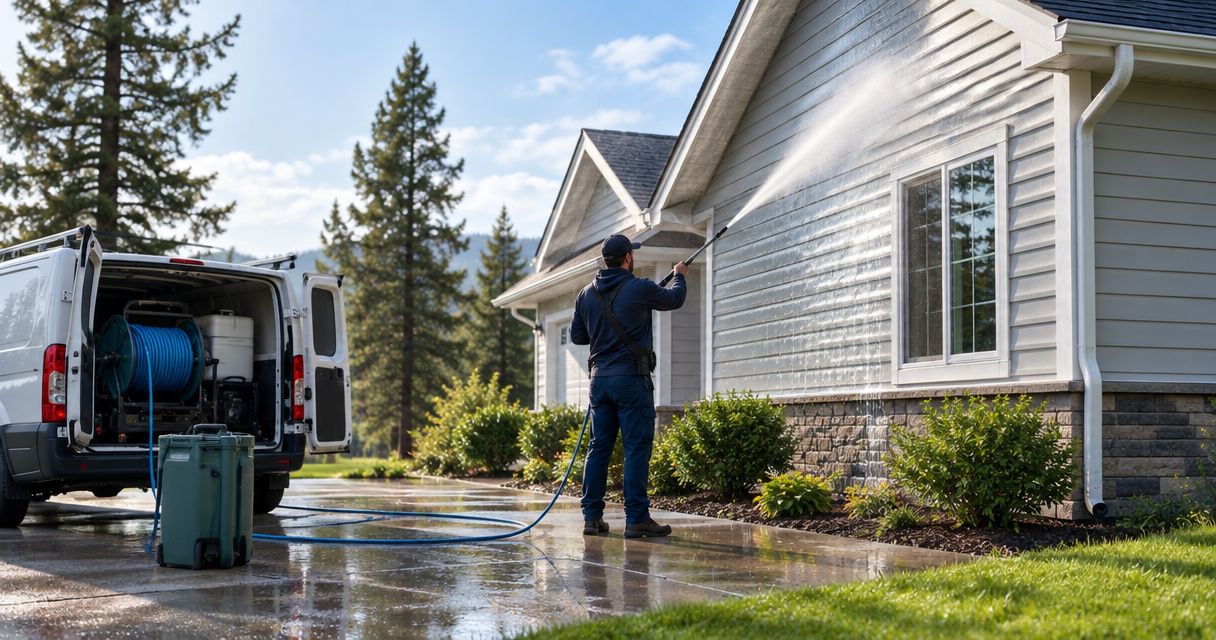 How much does house washing cost for vinyl or aluminum siding?