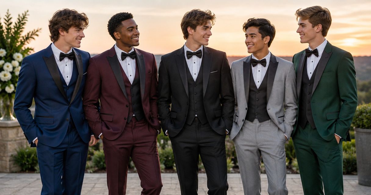Best prom tuxedo colors for 2026