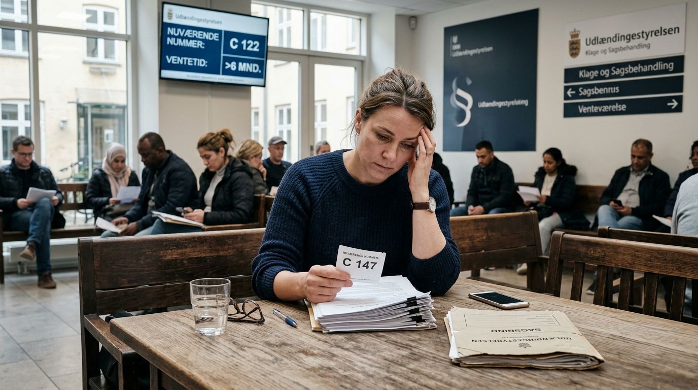Klage over for lang sagsbehandlingstid hos Udlændingestyrelsen