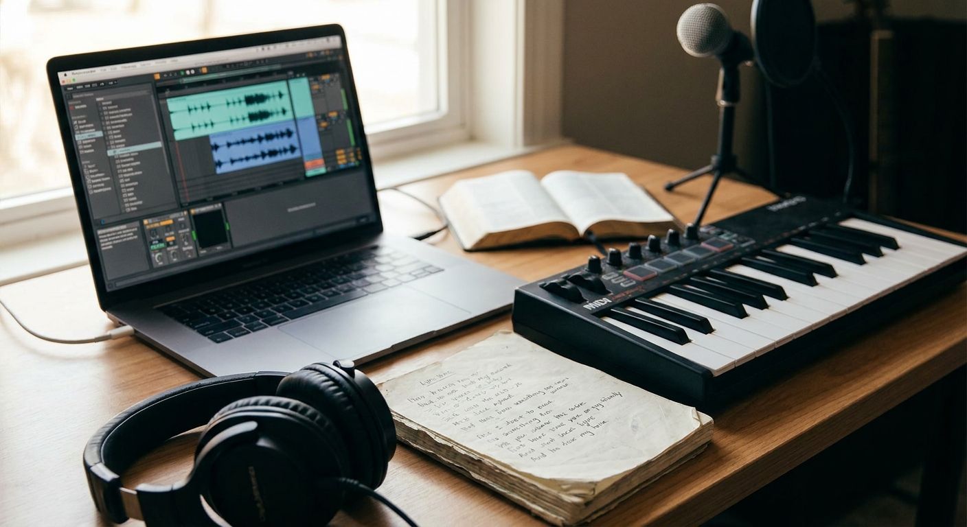 Custom beats for gospel rap artists