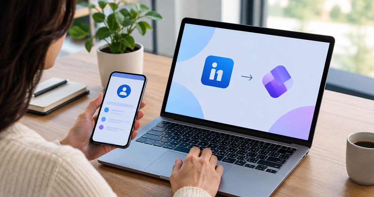 How to connect your LinkedIn profile to RadBoard for faster applications