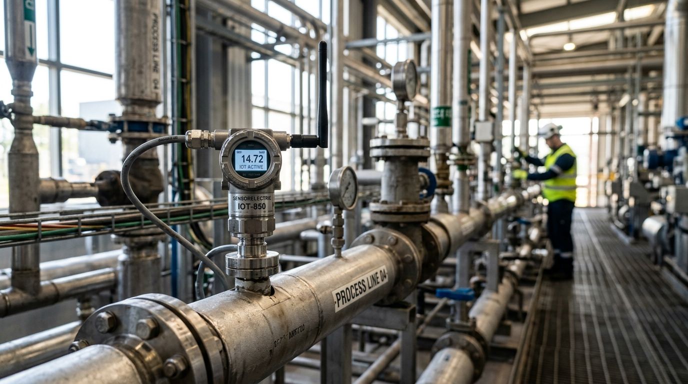 Best IoT pressure transmitters for industrial process monitoring