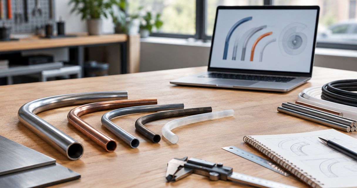 Minimum bend radius benchmarks by material and thickness 2026