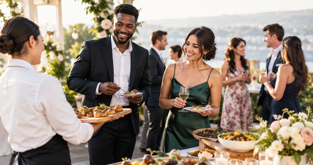 How much does it cost to cater a wedding welcome party?