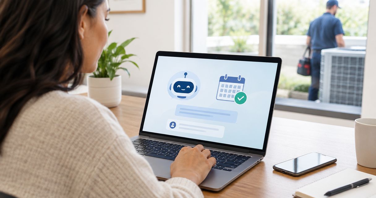 Can AI reschedule an HVAC appointment after a cancellation?