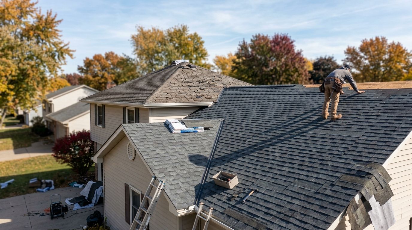 Best roofing materials for a Central Iowa home renovation