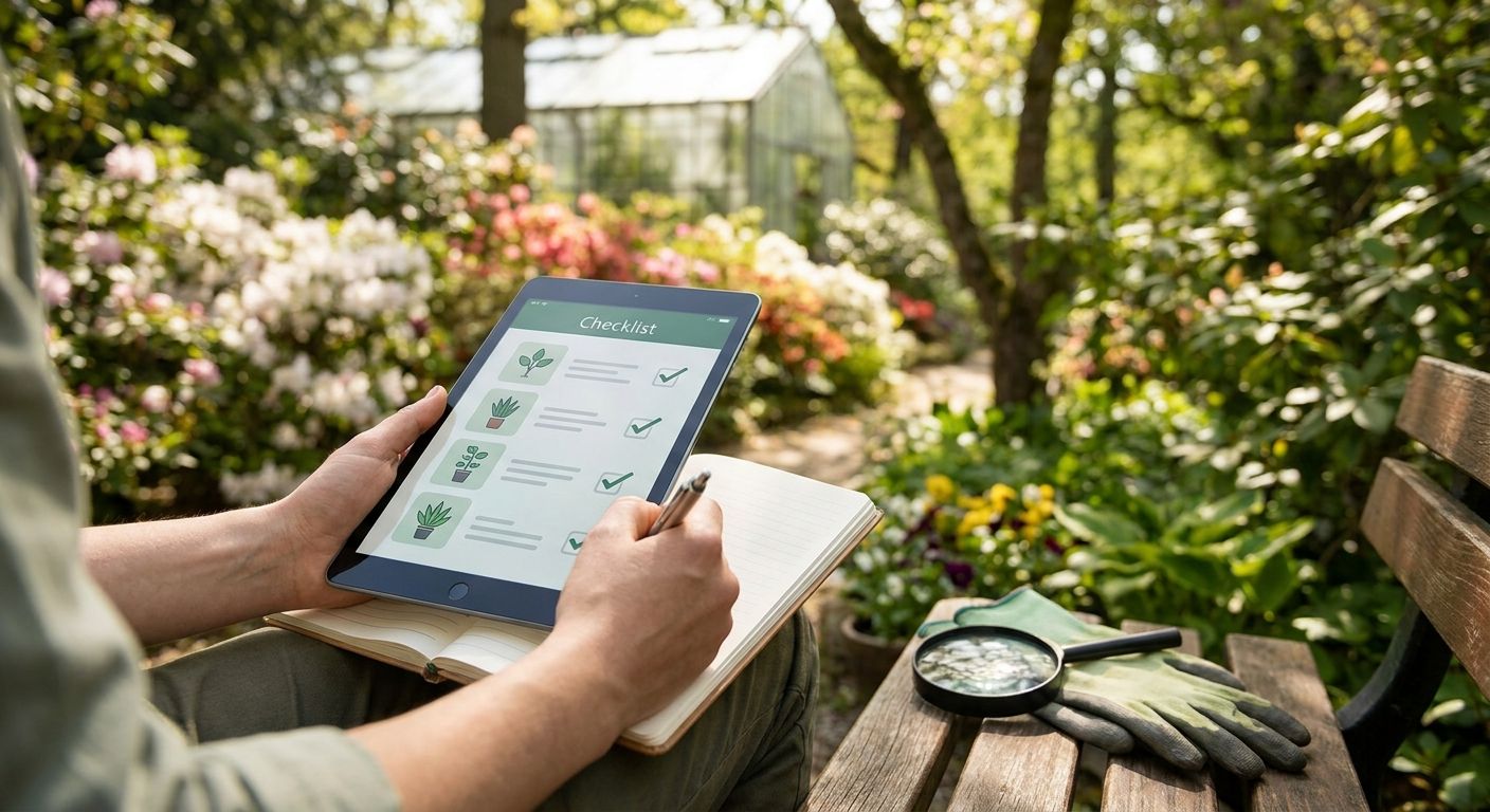 Best botanical garden checklist trackers in 2026