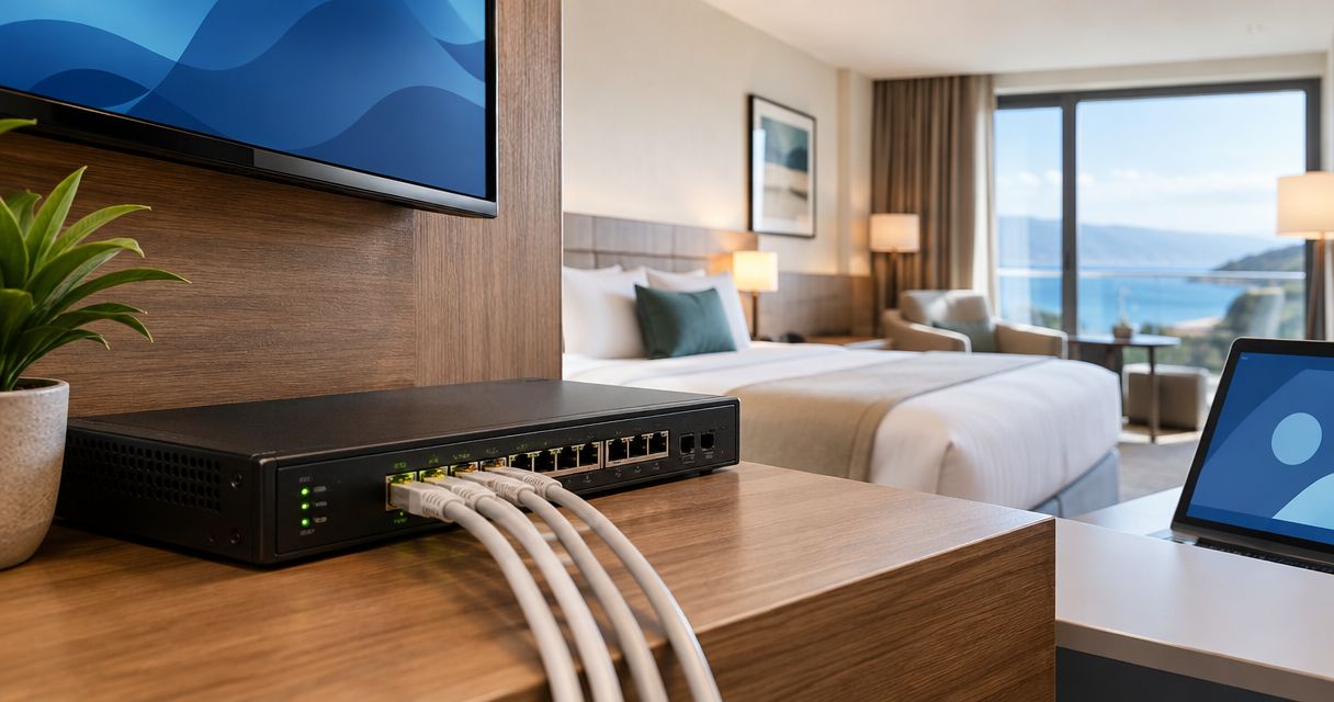 PoE switches for hotels and guesthouses: complete 2026 guide