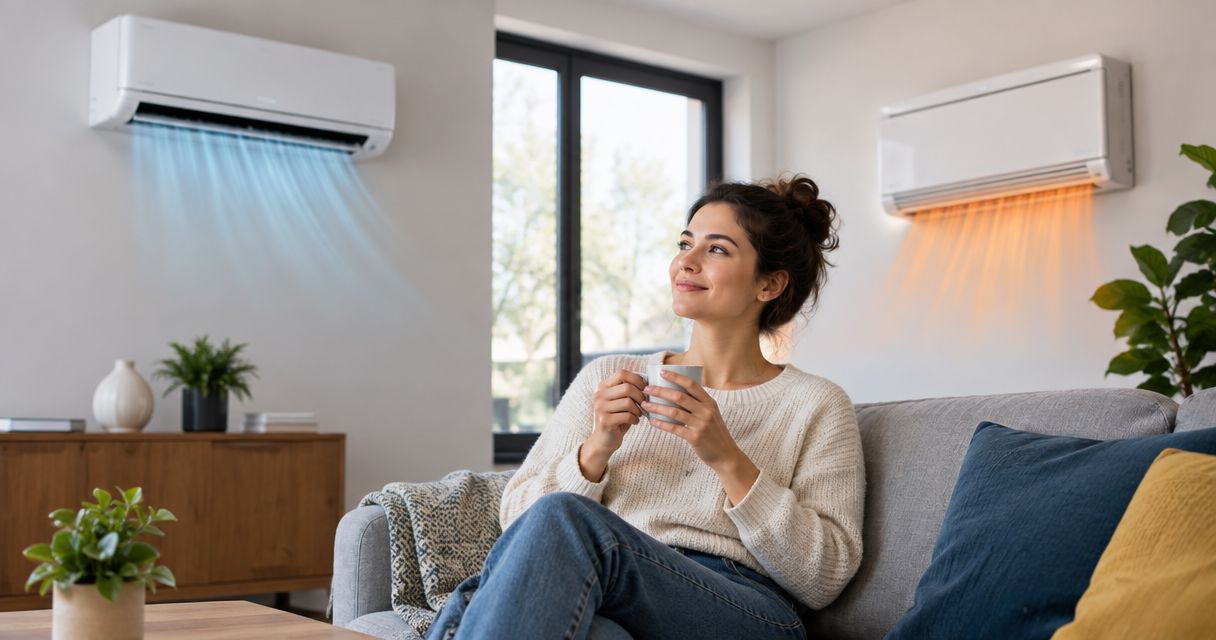Can you run AC and heat at the same time?
