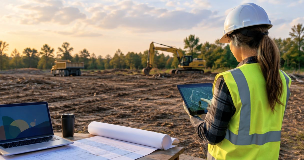 How to time land clearing around a county building permit timeline