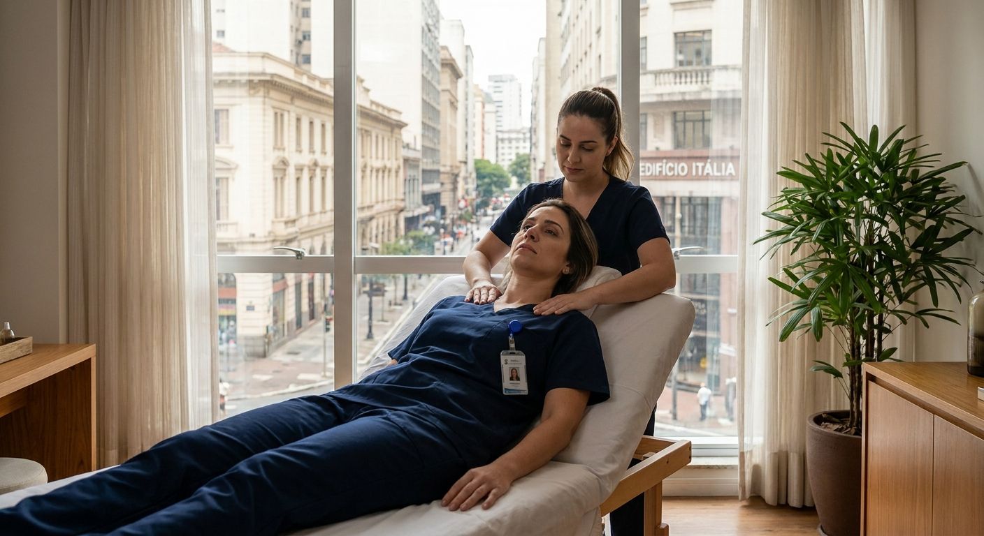 Massage for night-shift workers in Sao Paulo