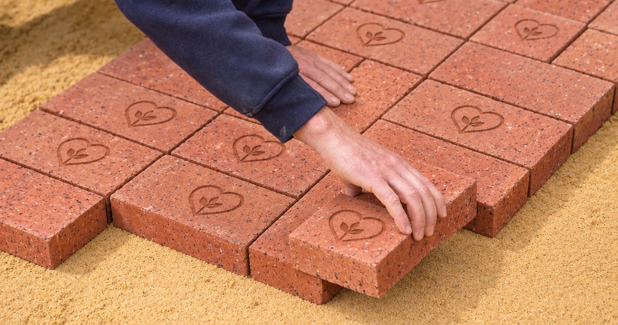 Engraved bricks for nonprofits: what to check in a sample