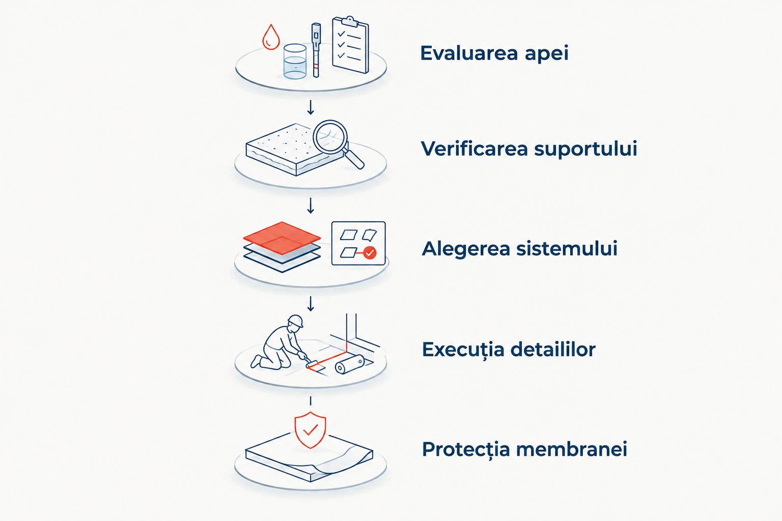 Etapele alegerii și executării hidroizolației bituminoase la fundație
