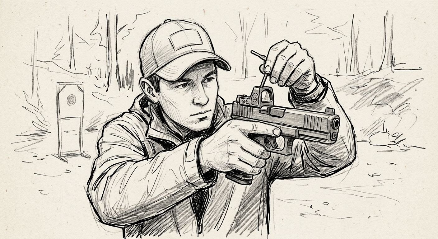 Can you zero a red dot sight without a gunsmith?