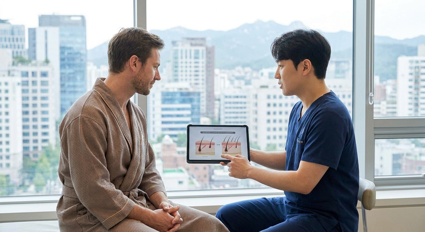 Hair transplant in Korea for foreigners