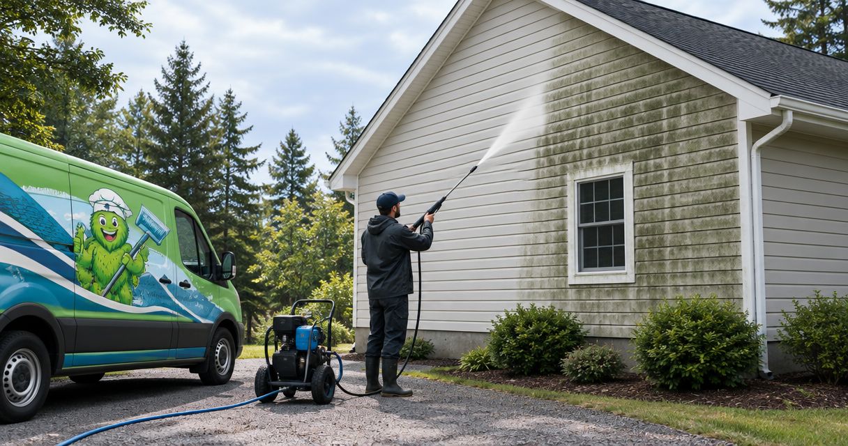 How much does algae removal from siding cost?