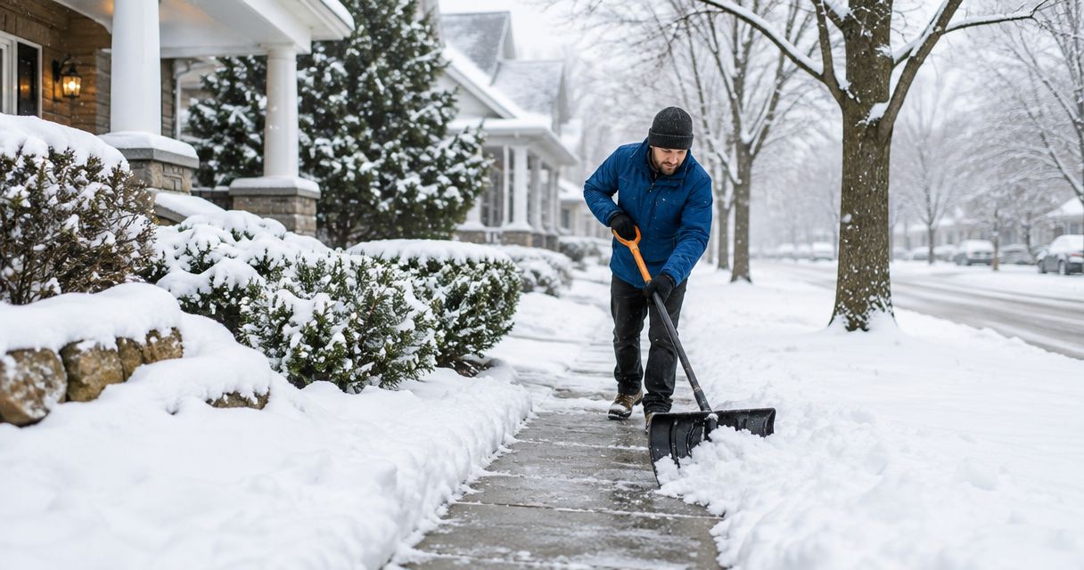 Sidewalk snow clearing cost benchmarks by walkway length 2026