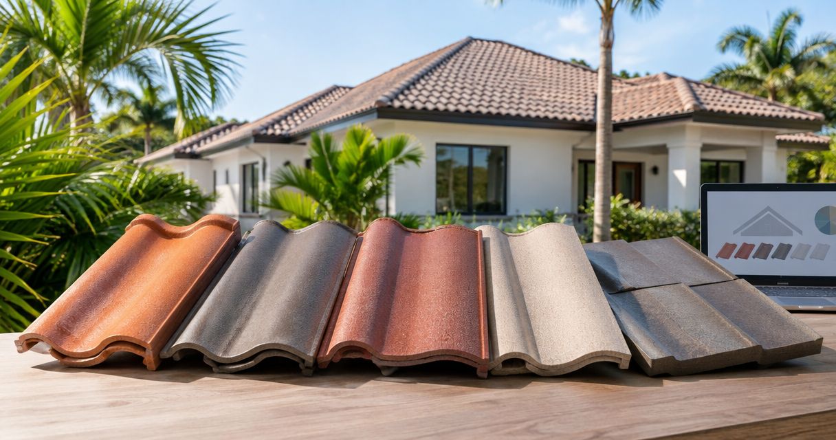 Tile roofing styles ranked by weight and cost for Florida homes 2026