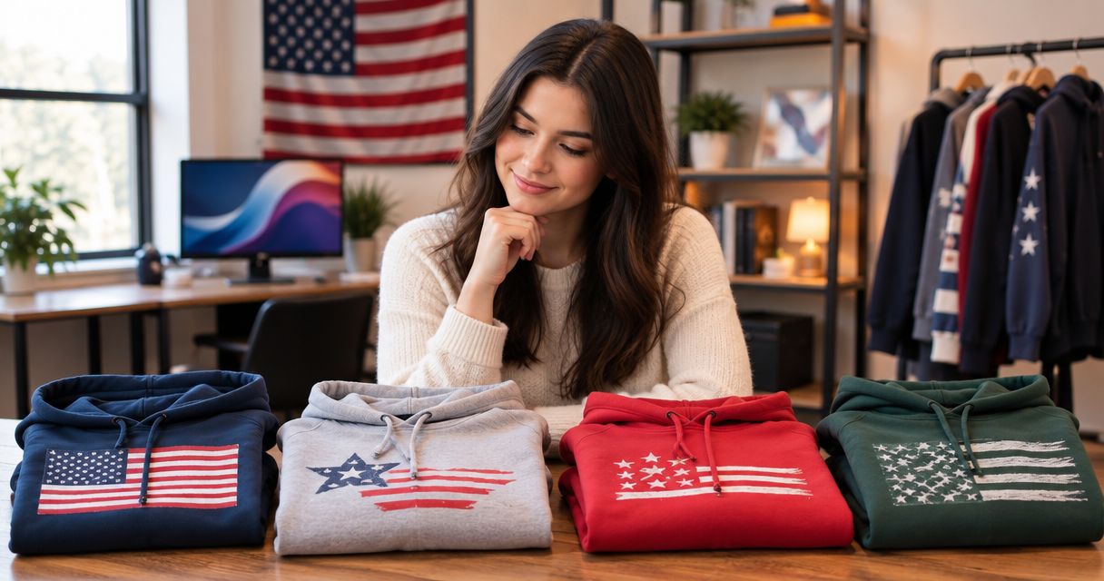 Patriotic hoodie prices ranked by budget tier 2026