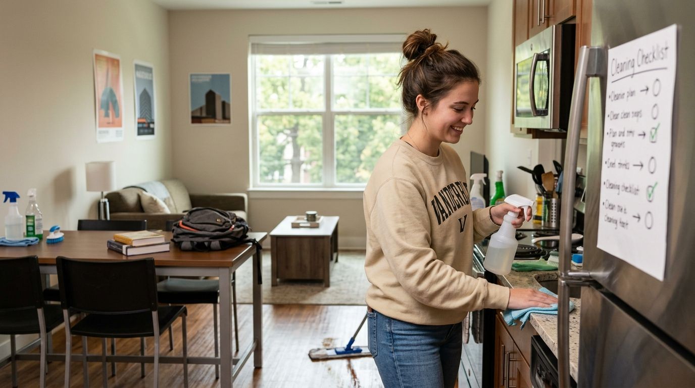 Best cleaning plan for Vanderbilt off-campus student housing