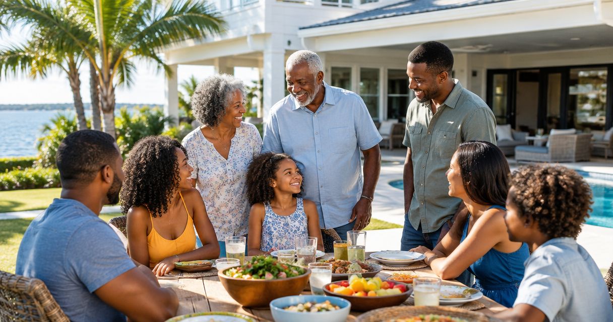How much does it cost to rent a house for a family reunion in Florida?