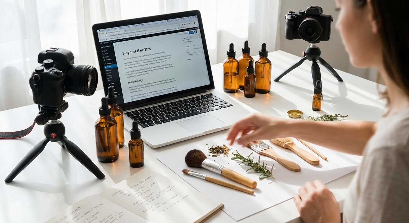 Content marketing for haircare ecommerce brands