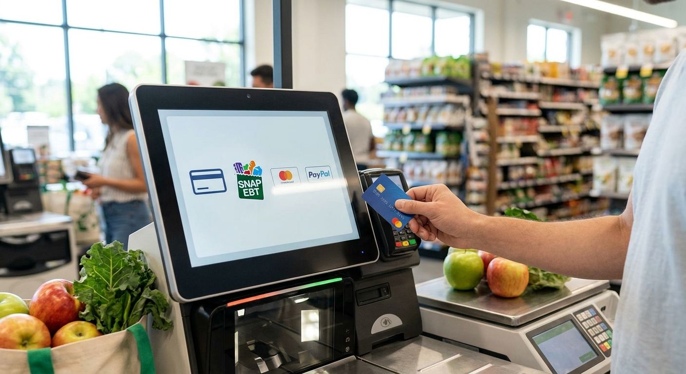 How to accept SNAP EBT payments at a self-checkout kiosk