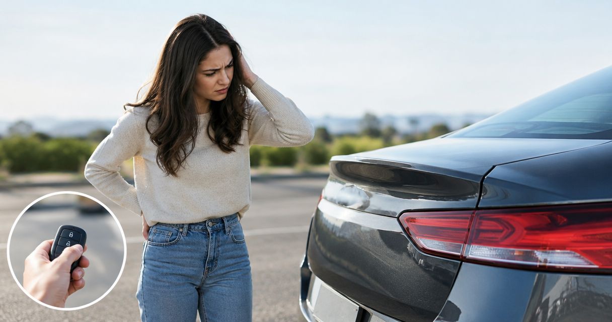What if your keys are locked in the trunk instead of the cabin?
