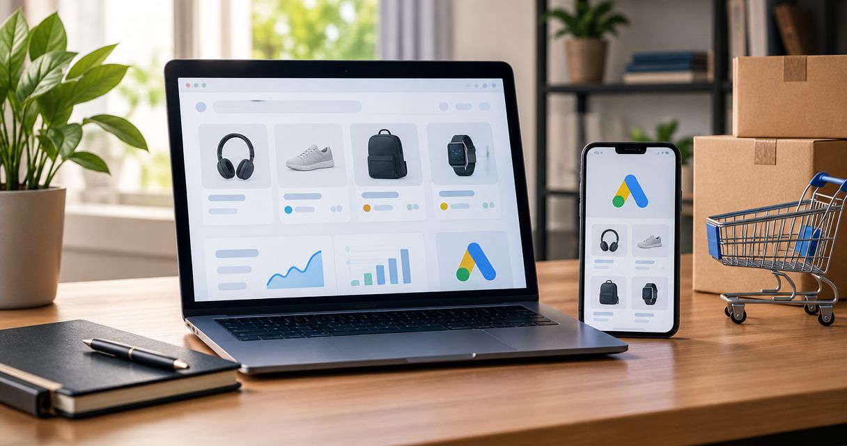 Loja virtual ao Google Merchant Center: fluxo completo para vender no Google Shopping em 2026