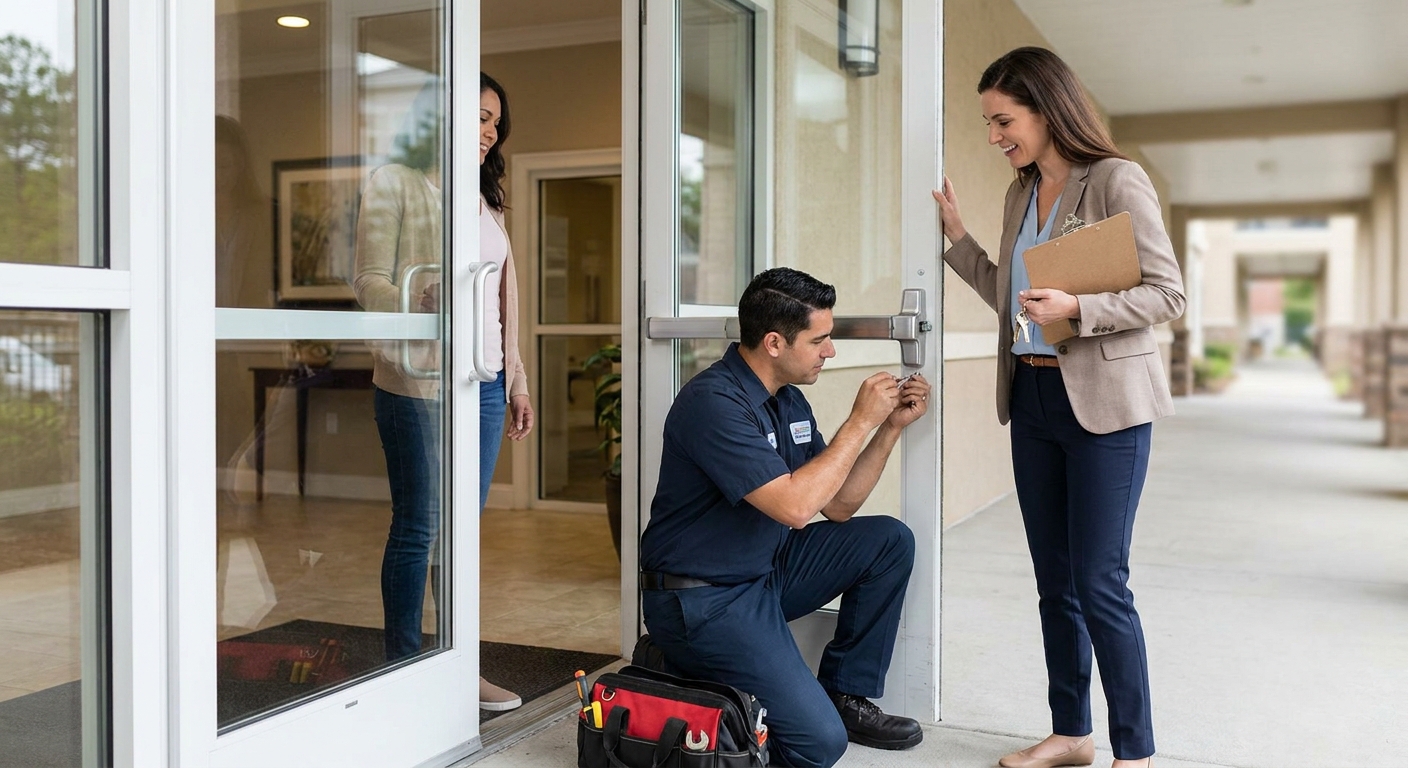 Emergency locksmith for landlords managing tenant lockouts