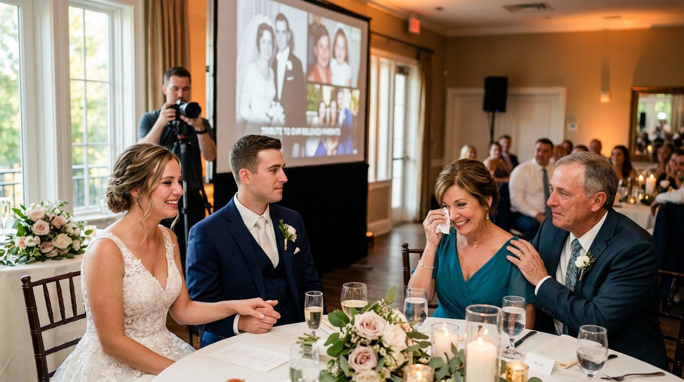 Wedding videography for parent tribute films