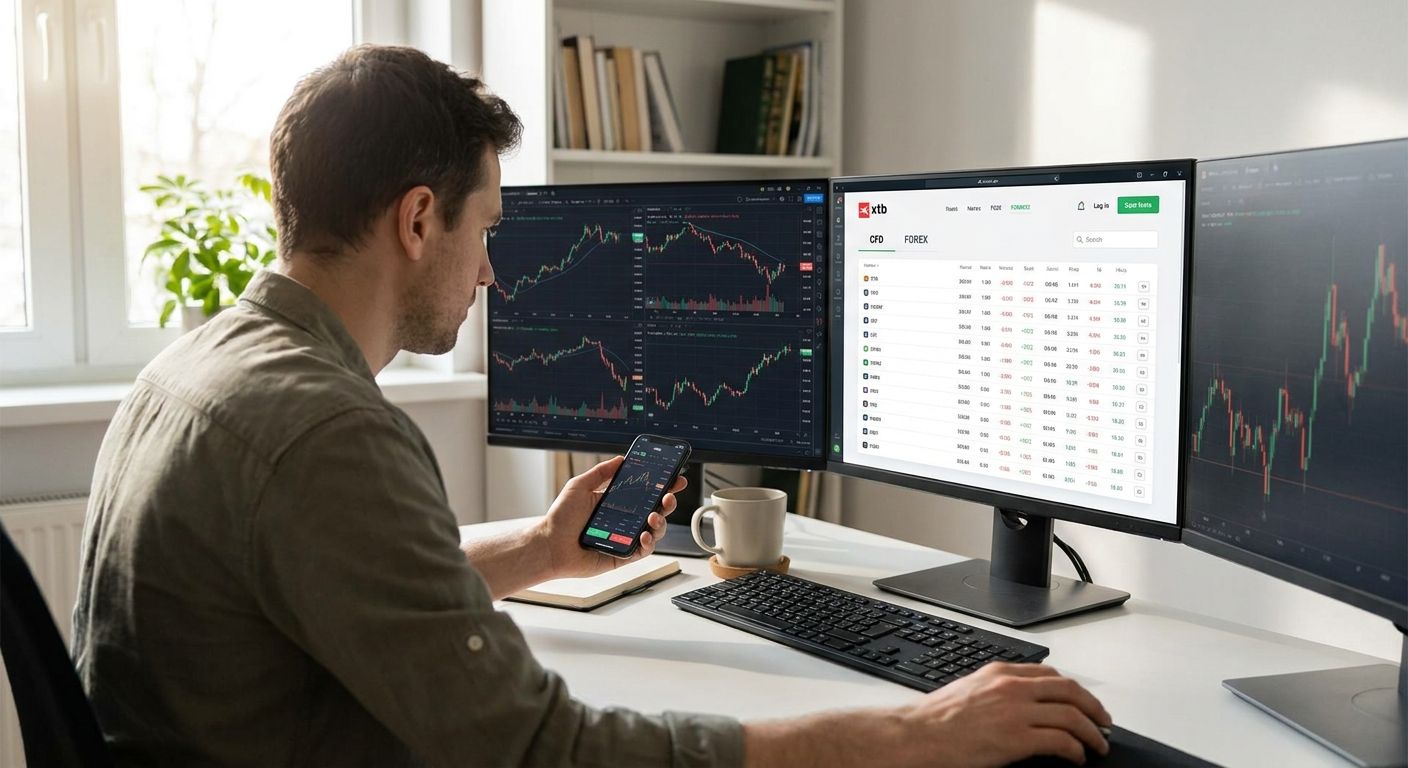 XTB for CFD and forex trading