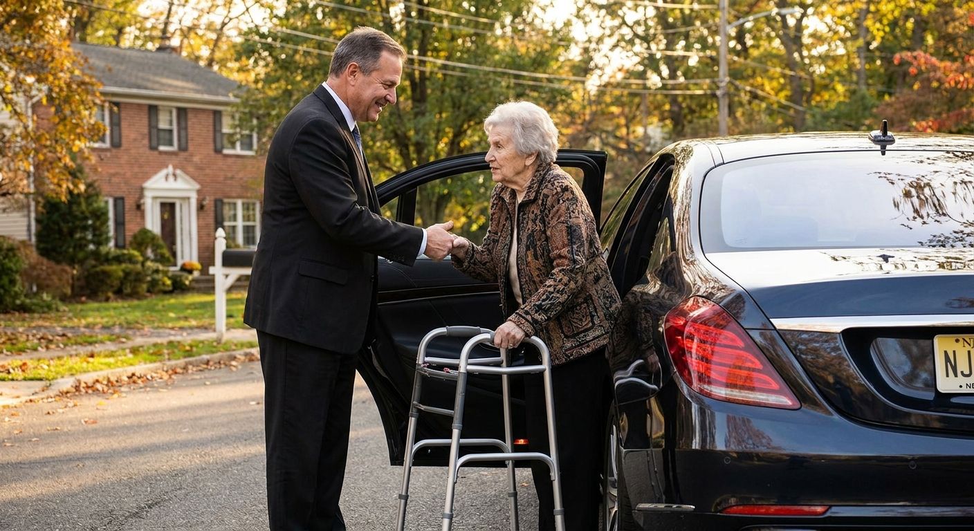 Best car service for seniors and mobility-limited travelers in NJ