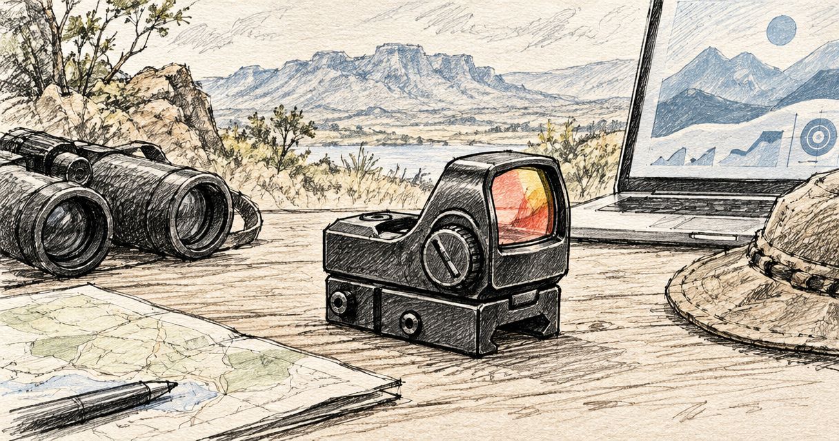 How much does an Olight red dot sight cost in South Africa?
