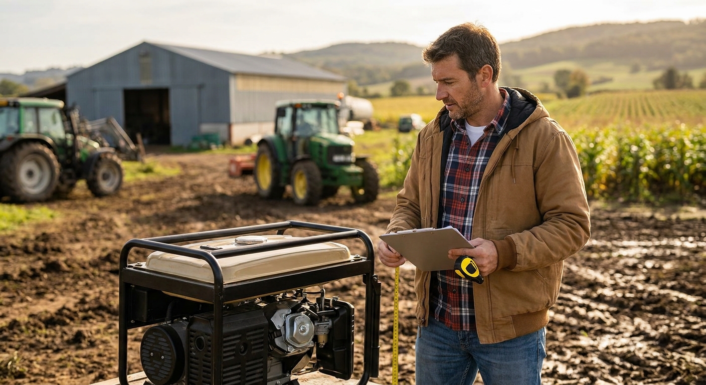 How to size a generator for a farm or agricultural property