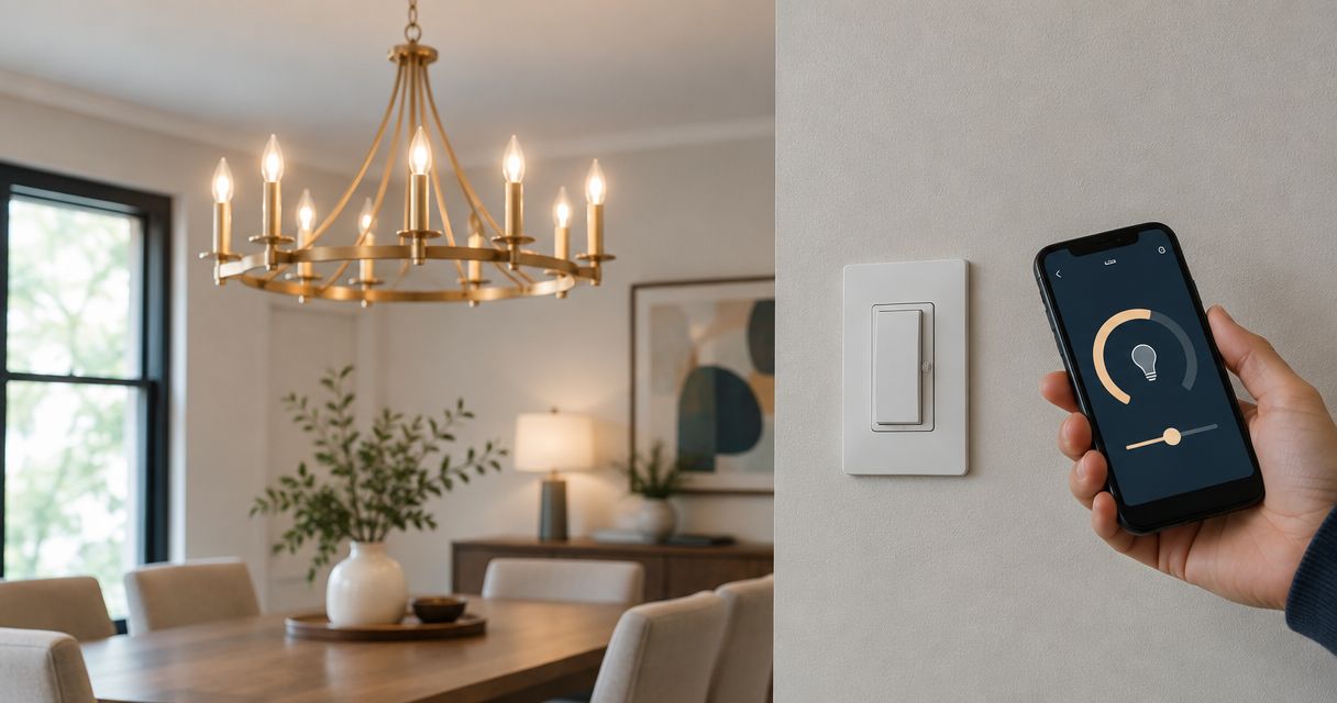 How to connect your chandelier to a Lutron Caseta dimmer