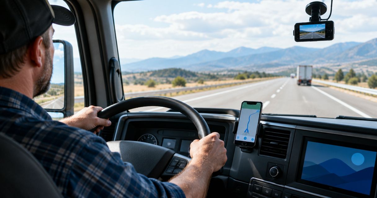 Best dash cam apps for truckers in 2026