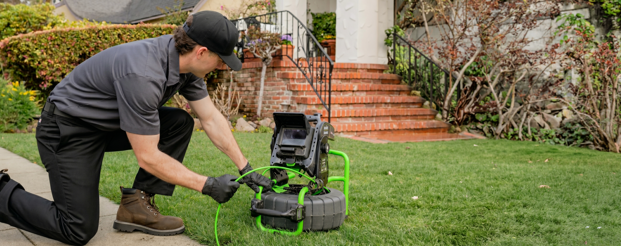 CCTV Pipeline Inspection for Real Estate Transactions