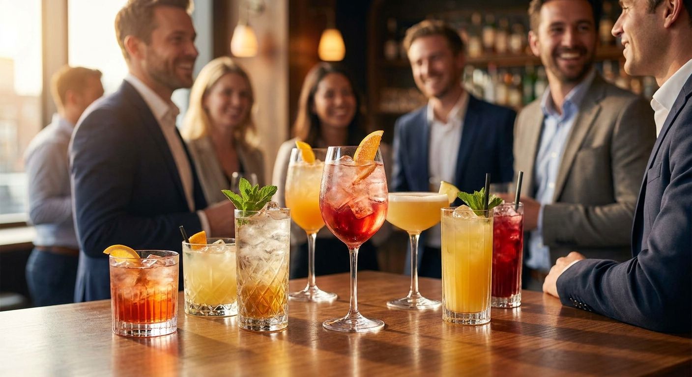Cocktails for an after-work happy hour