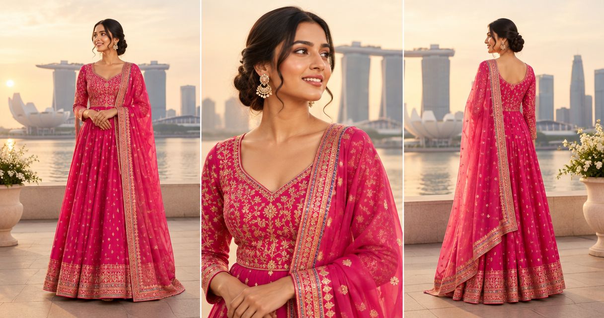 Indian clothes for first-time wedding guests in Singapore
