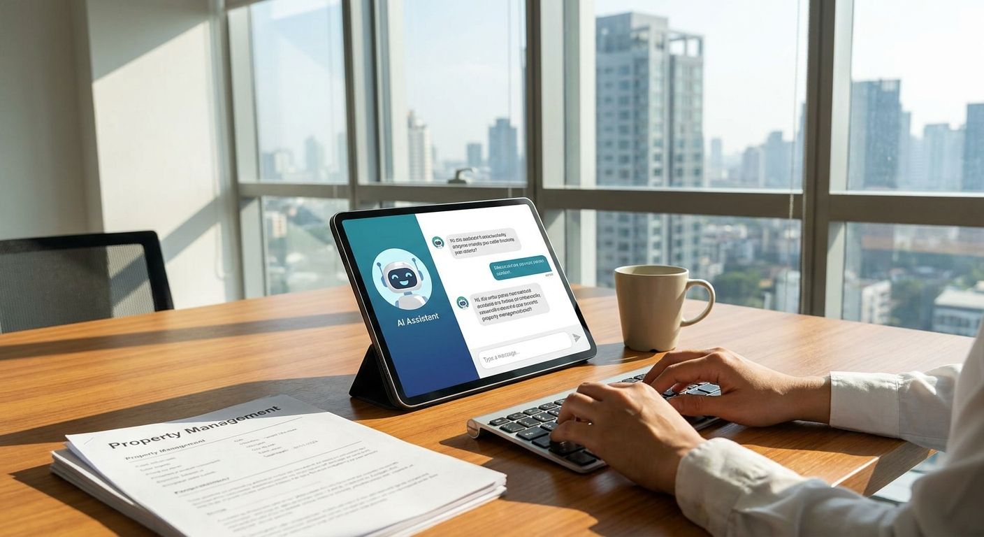 AI customer service agent for property managers