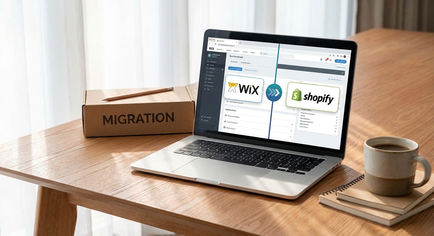 How to migrate from Wix to Shopify