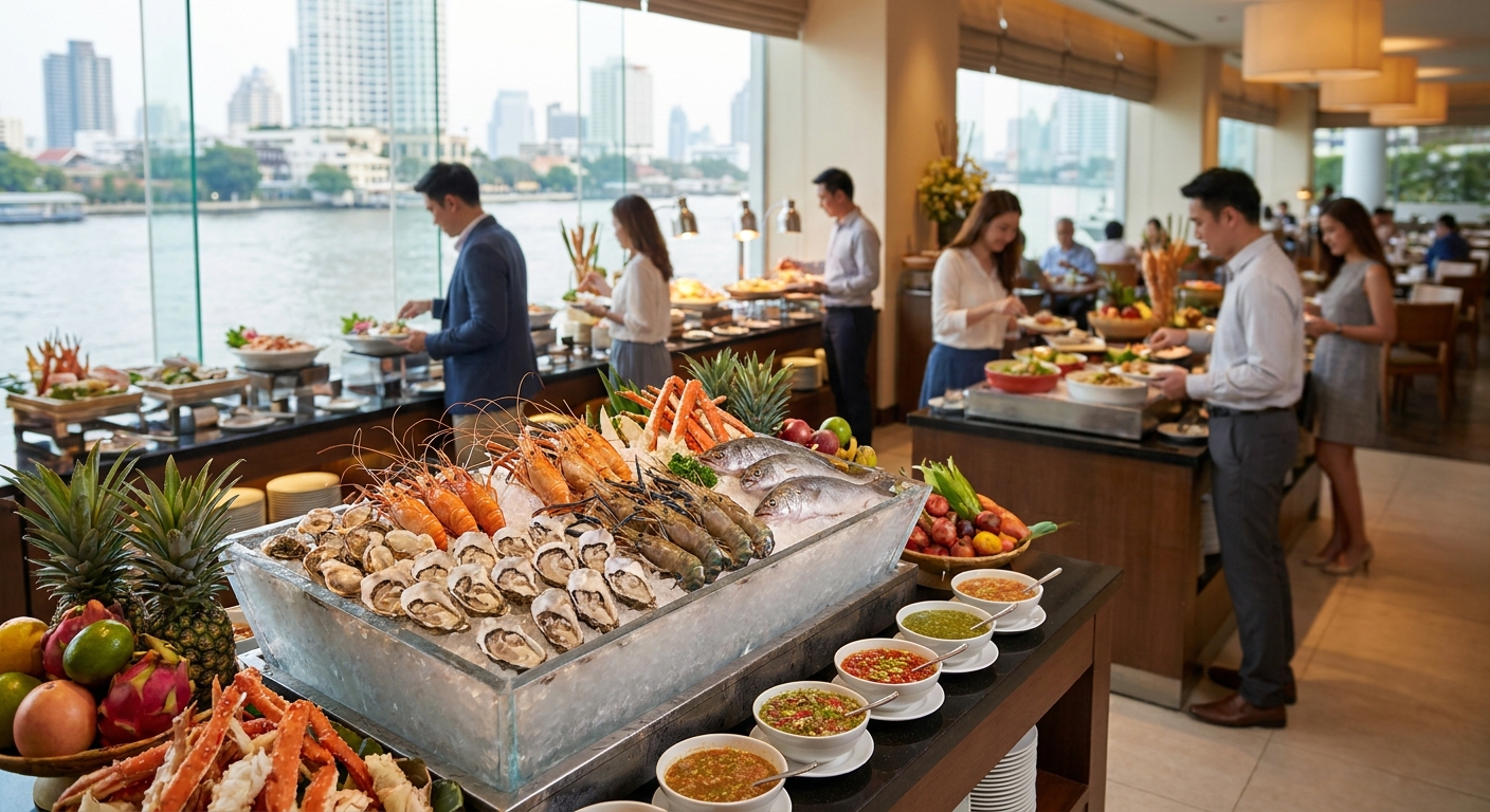 Best seafood buffet Bangkok 2026