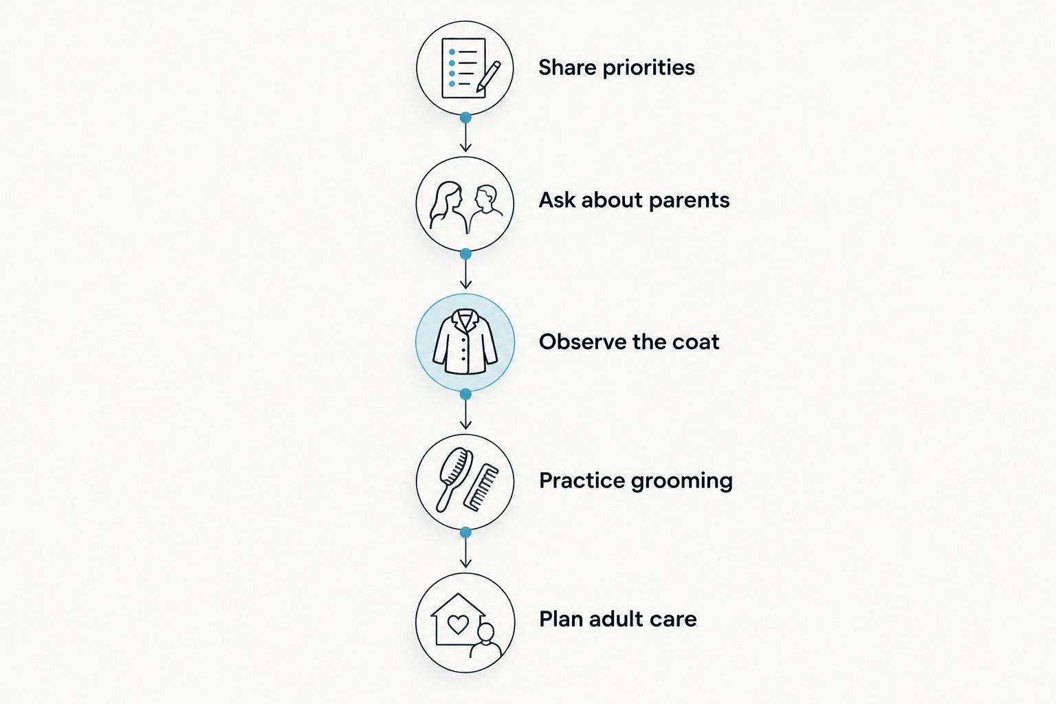 Five steps for evaluating a puppy's coat and planning its care