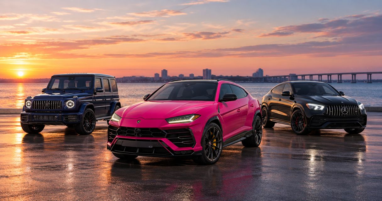 Exotic car rental in Maryland for weekend getaways