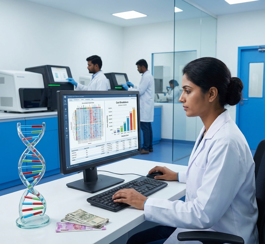 Whole genome sequencing cost in India: what to expect