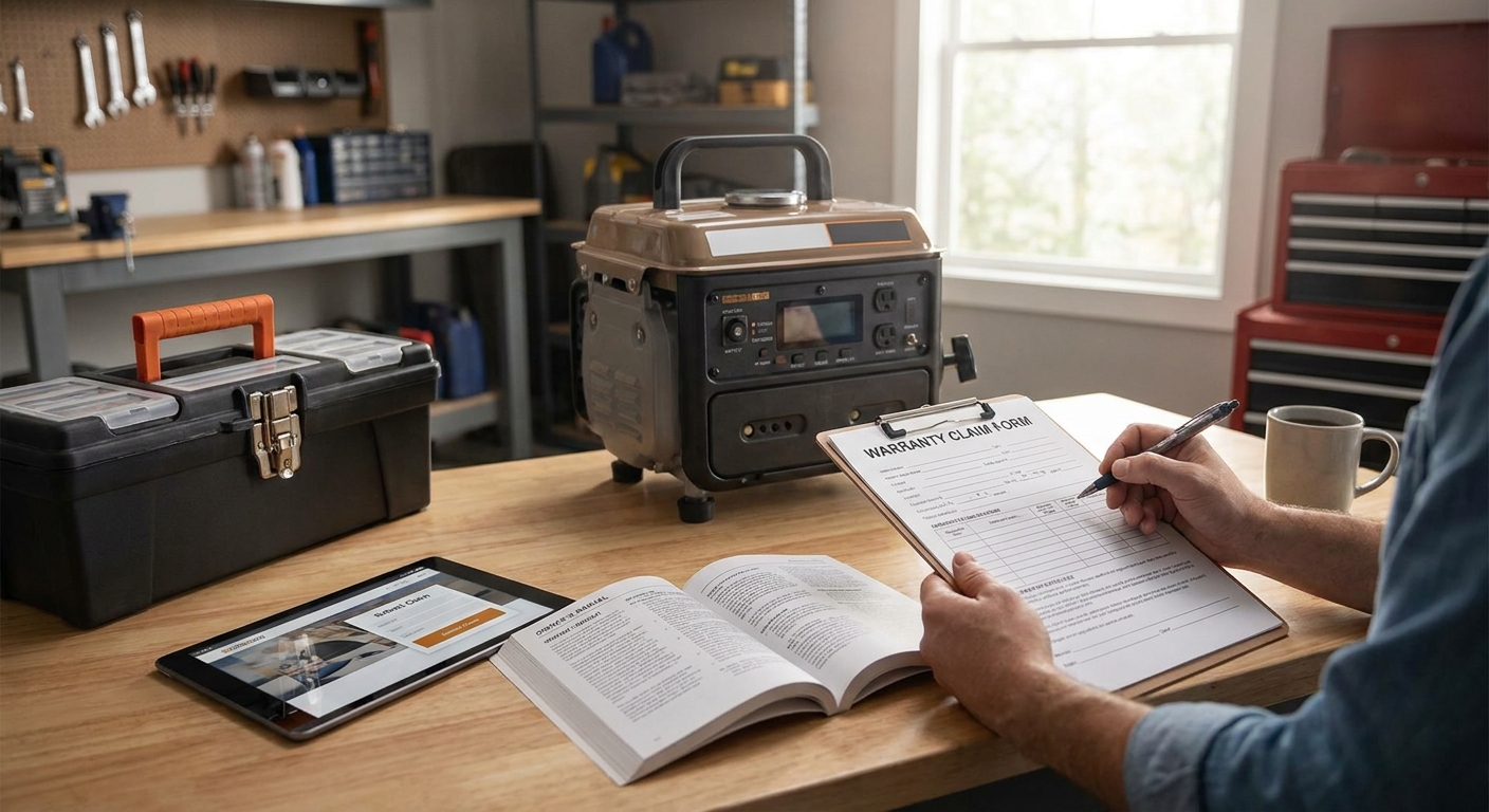 How to file a generator warranty claim