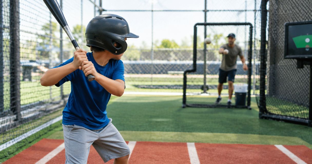 Can kids use the batting cages at 1st Base?